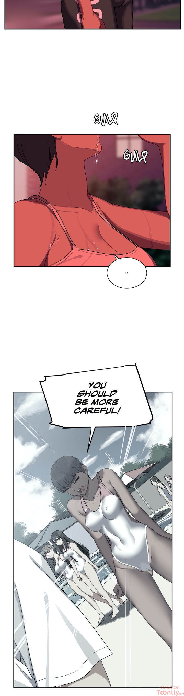 In At the Deep End page 18