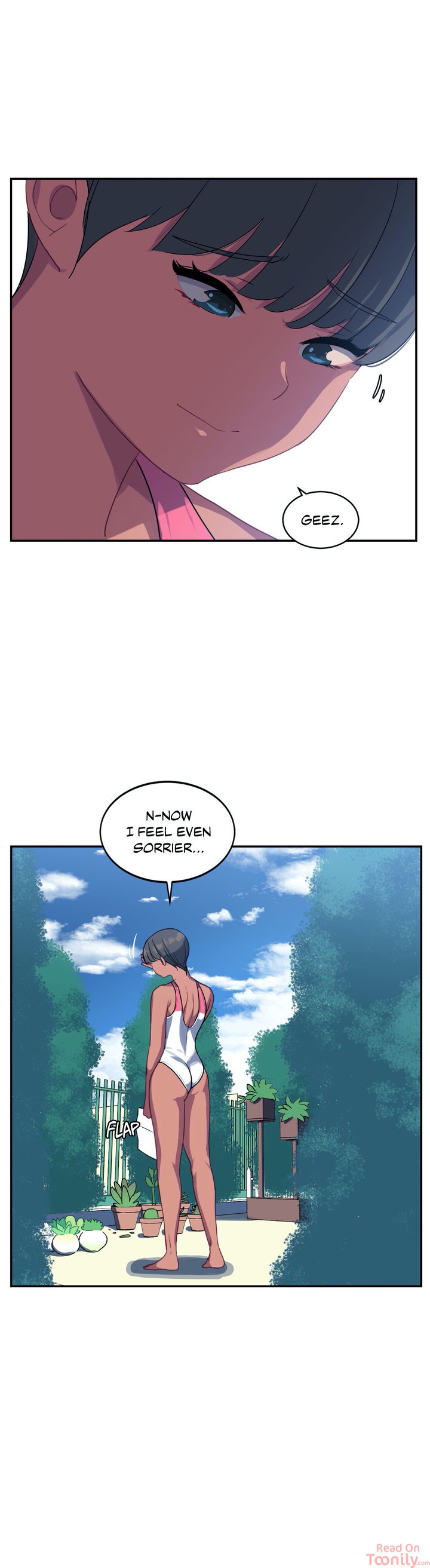 In At the Deep End page 8