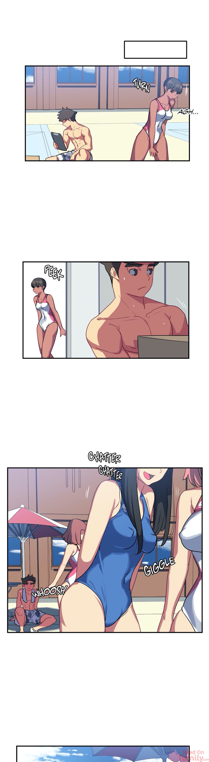 In At the Deep End page 9