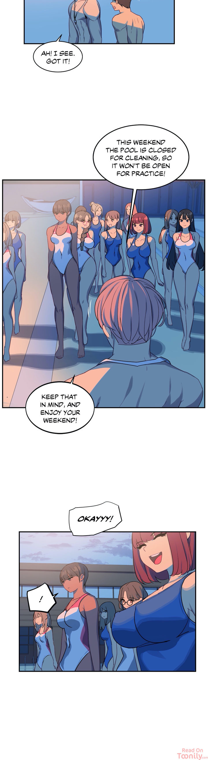 In At the Deep End page 12