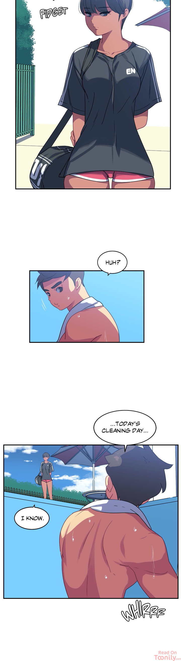In At the Deep End page 15