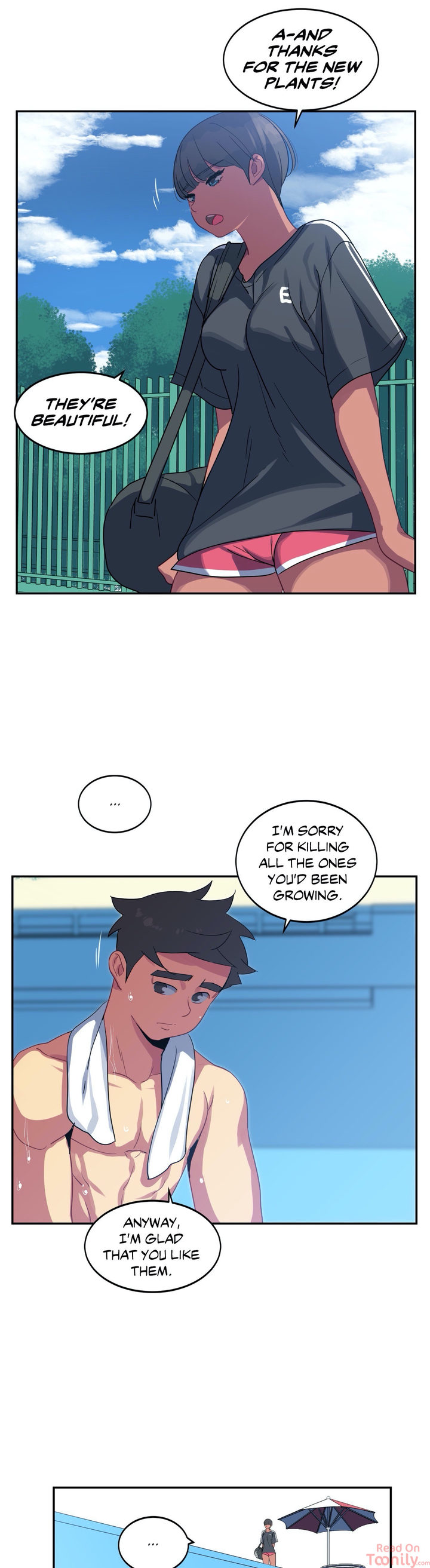 In At the Deep End page 17