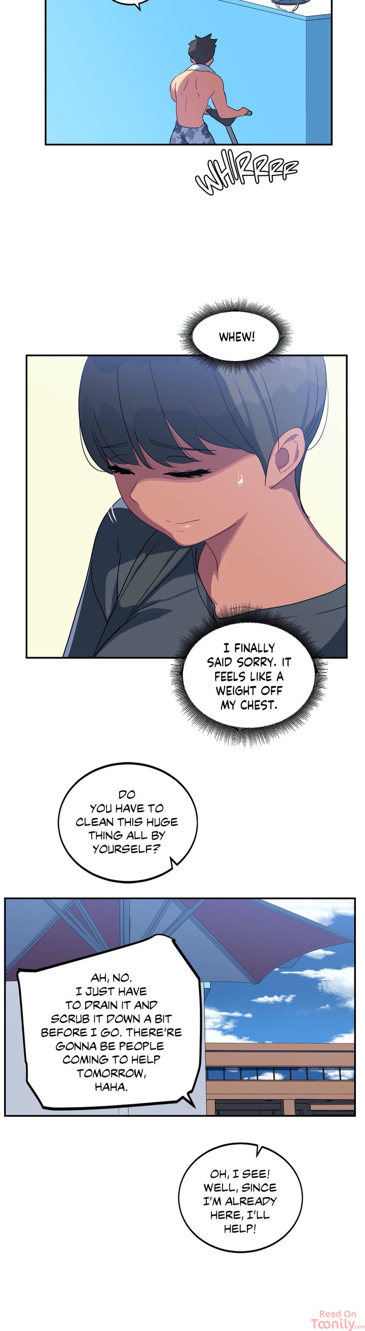 In At the Deep End page 18