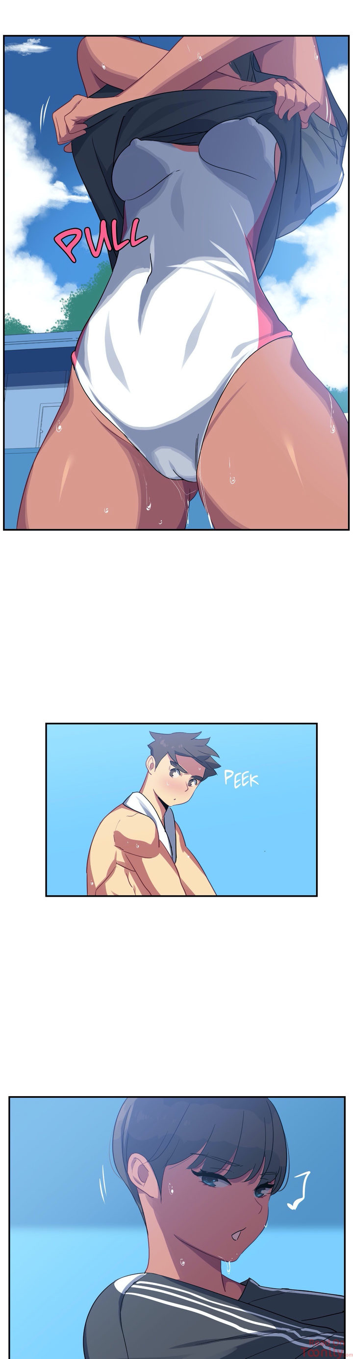 In At the Deep End page 21