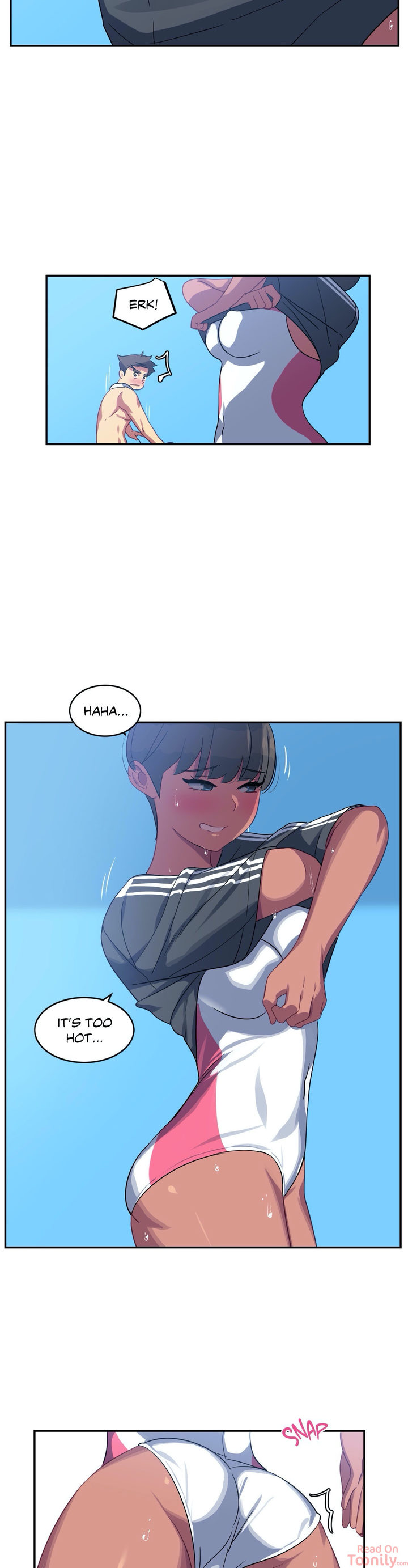 In At the Deep End page 22