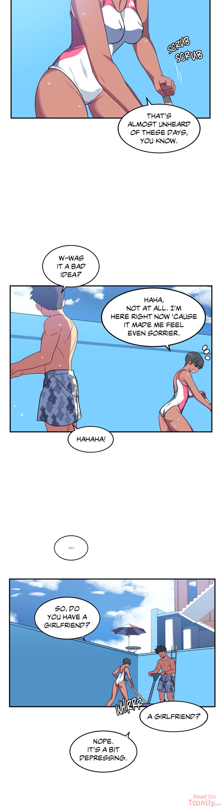 In At the Deep End page 2