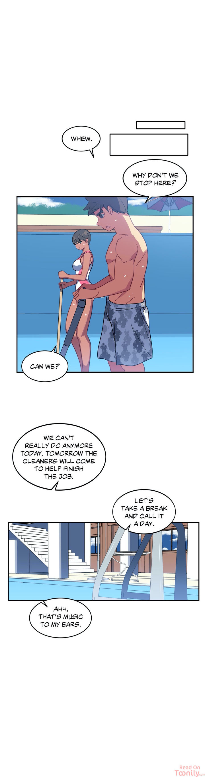 In At the Deep End page 7