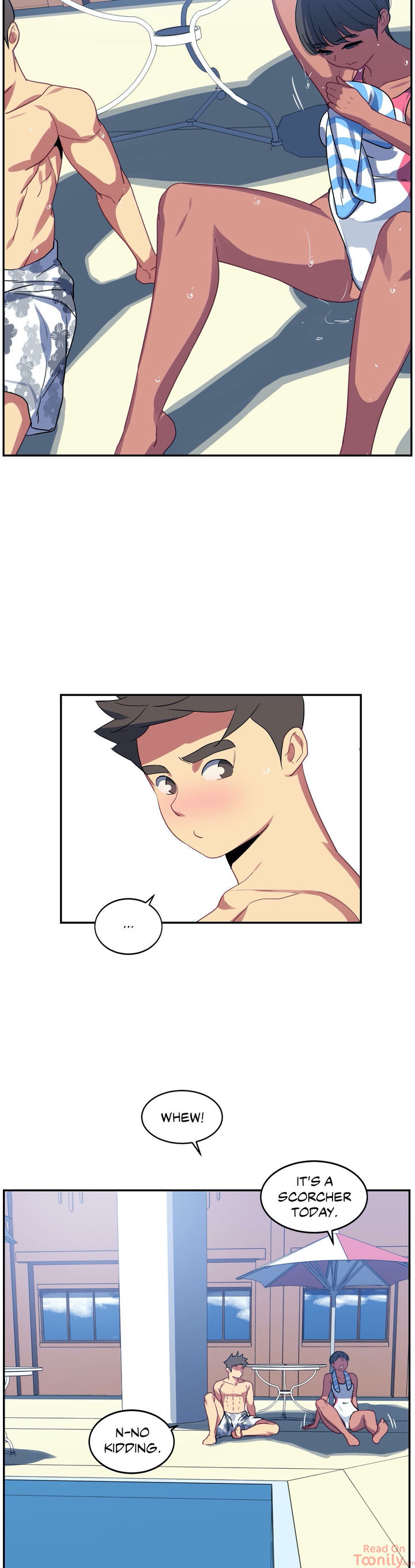 In At the Deep End page 9