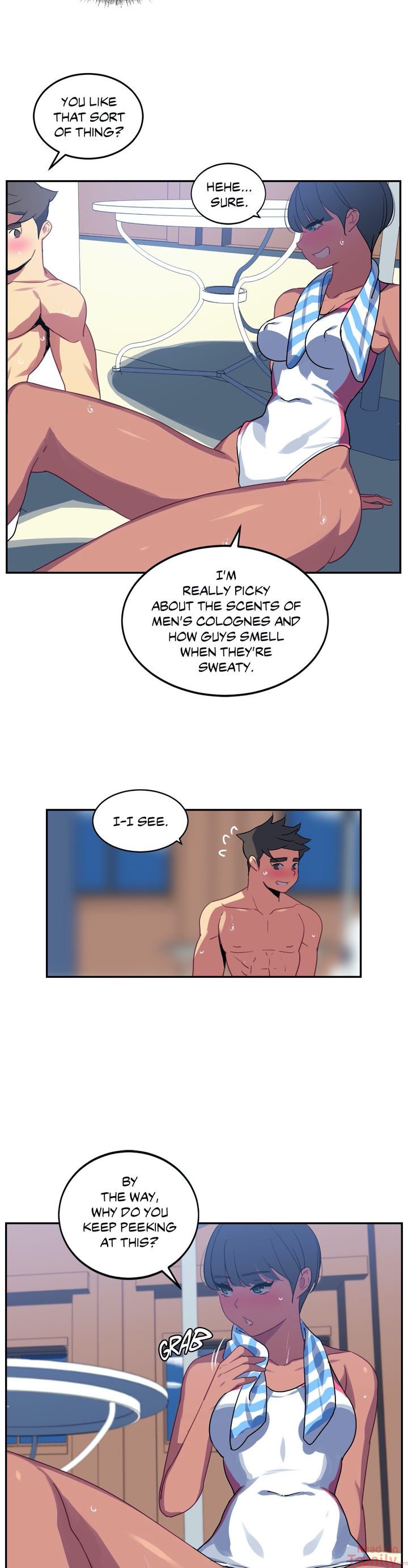 In At the Deep End page 15
