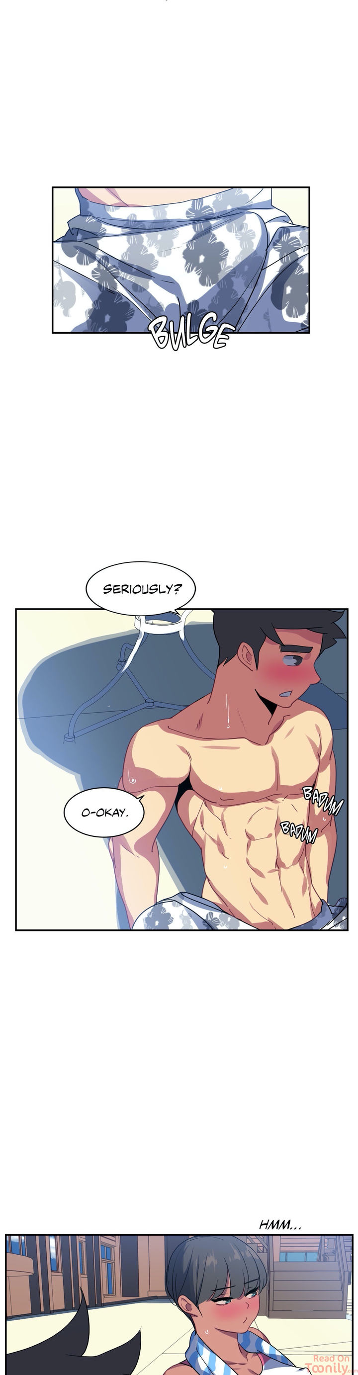 In At the Deep End page 17
