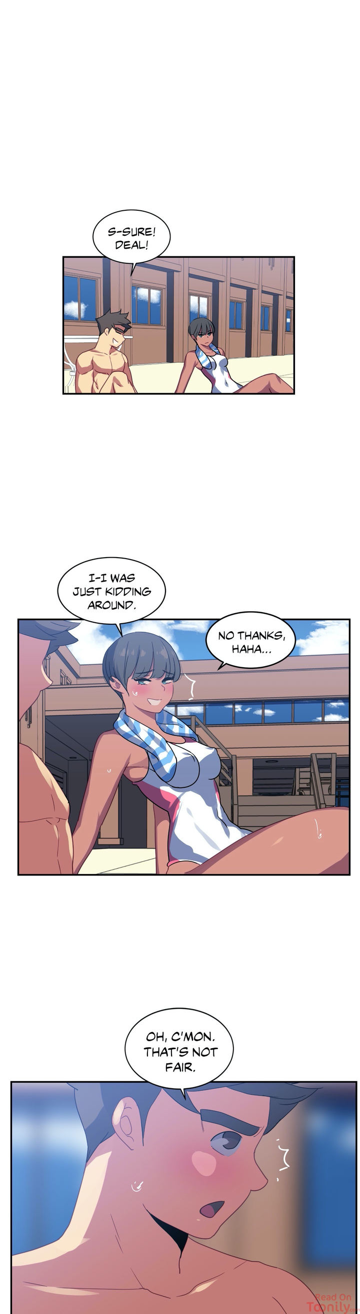 In At the Deep End page 19