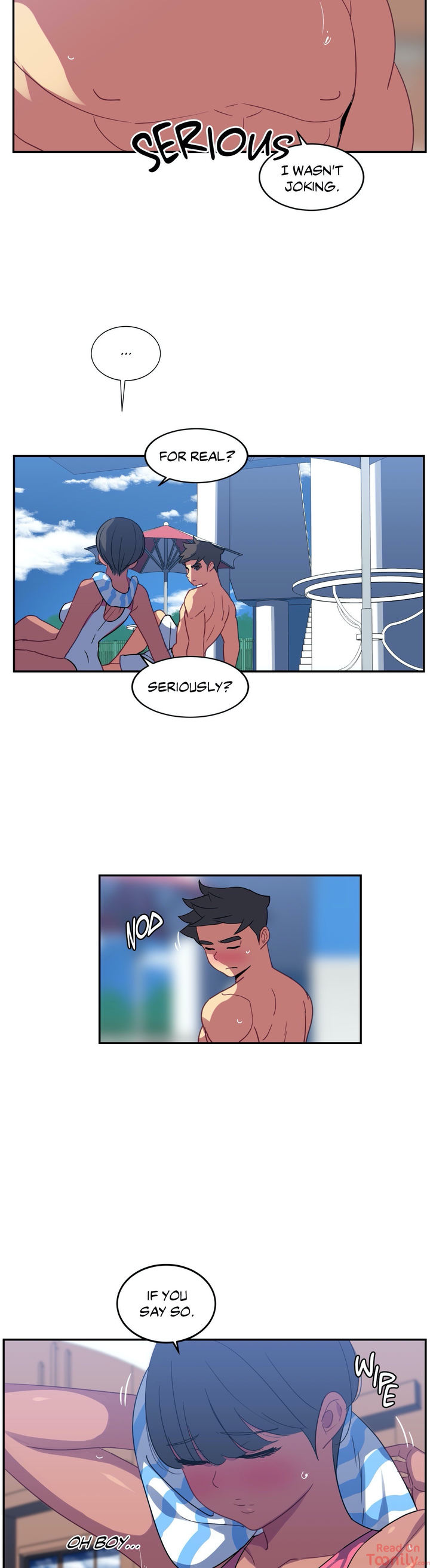 In At the Deep End page 20