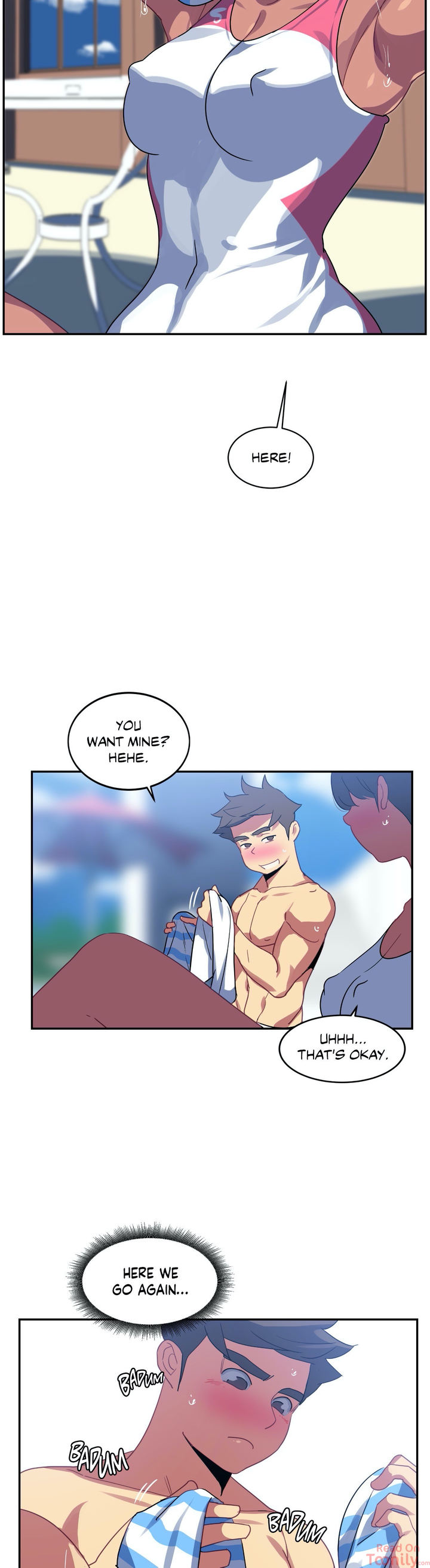 In At the Deep End page 21