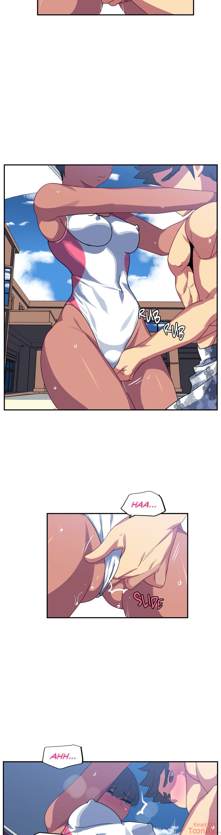 In At the Deep End page 8