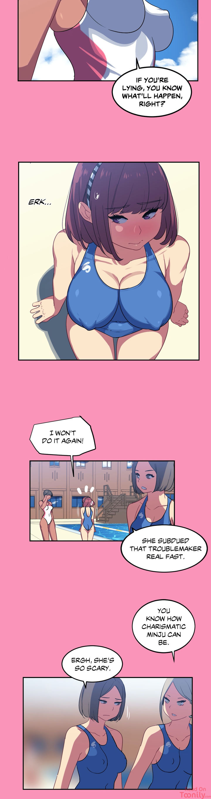 In At the Deep End page 12