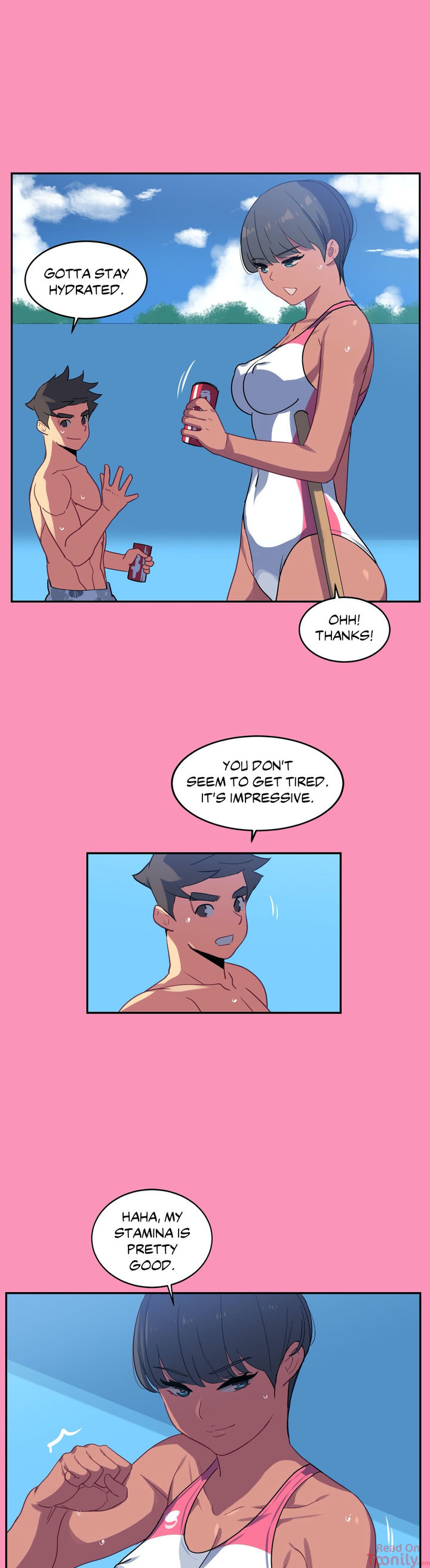 In At the Deep End page 20