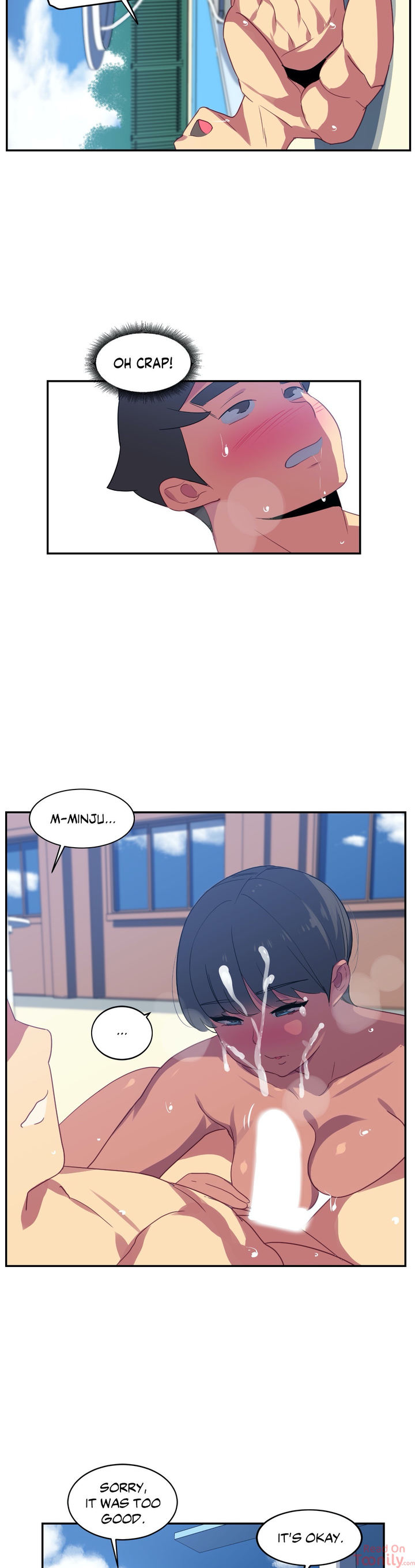 In At the Deep End page 8