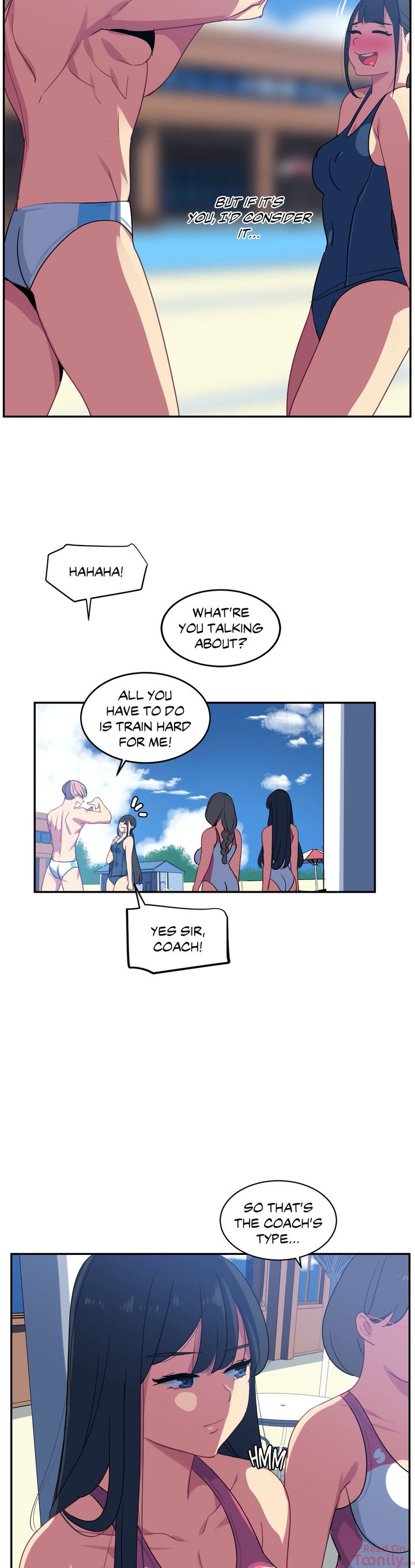 In At the Deep End page 16