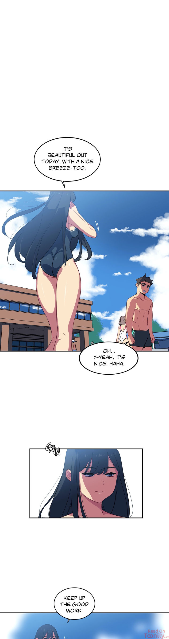 In At the Deep End page 1