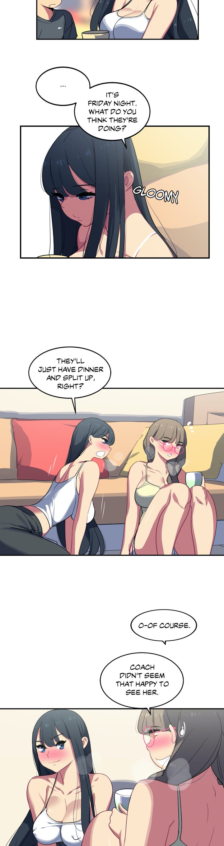 In At the Deep End page 8