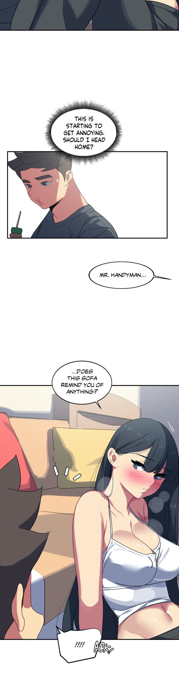 In At the Deep End page 12