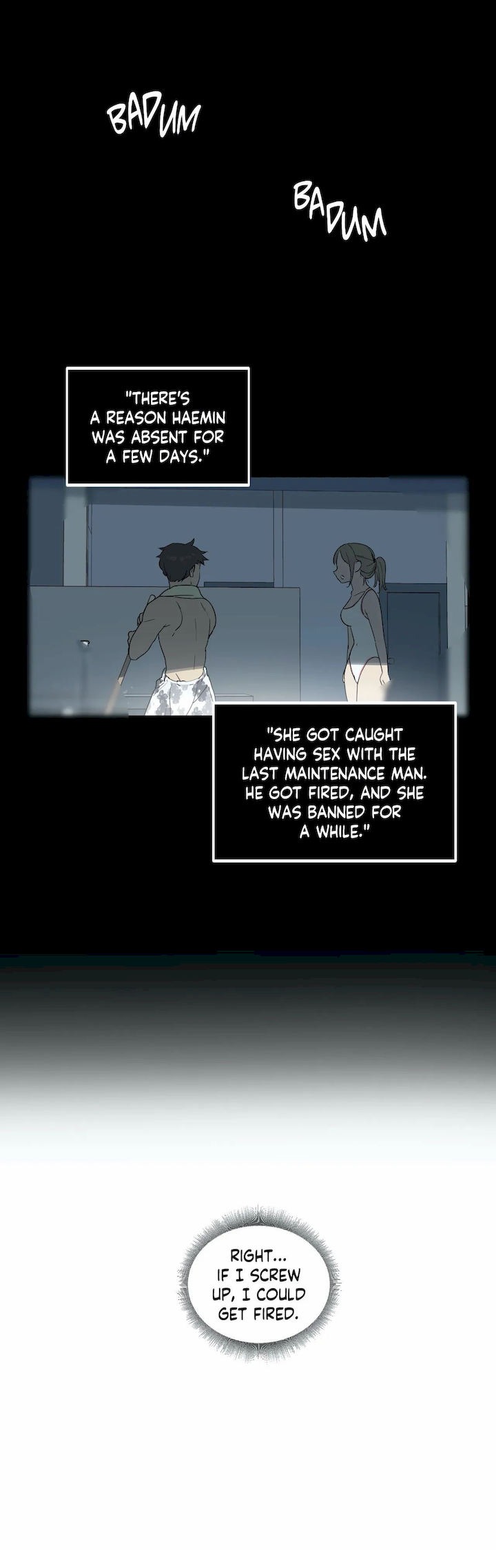In At the Deep End page 18
