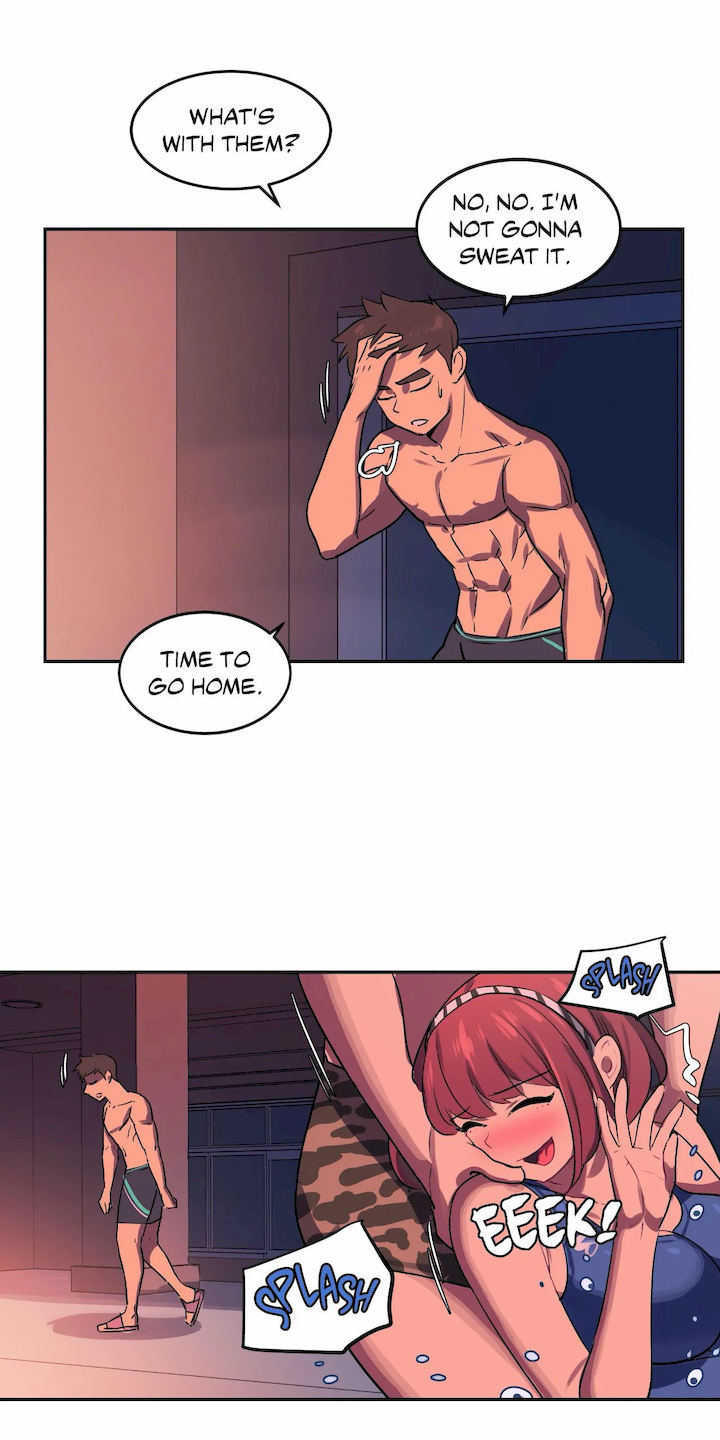 In At the Deep End page 35