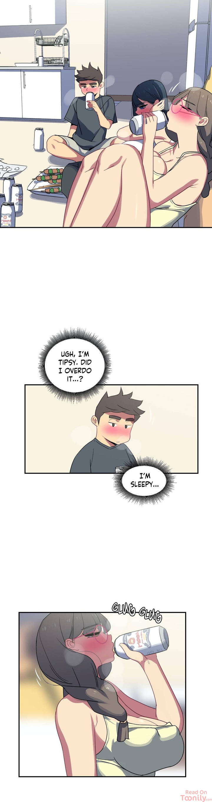 In At the Deep End page 10