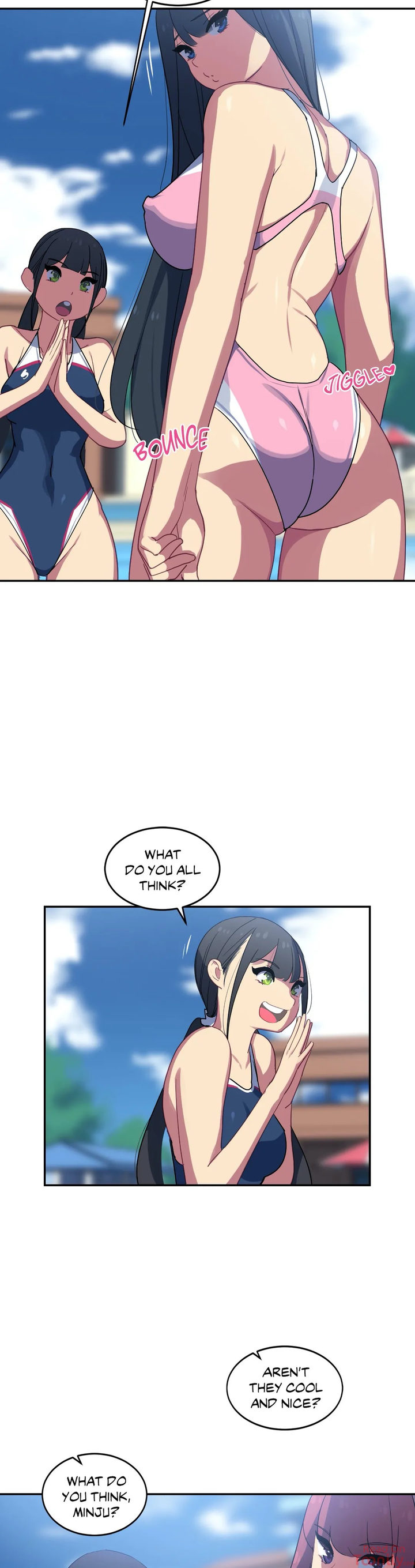 In At the Deep End page 11
