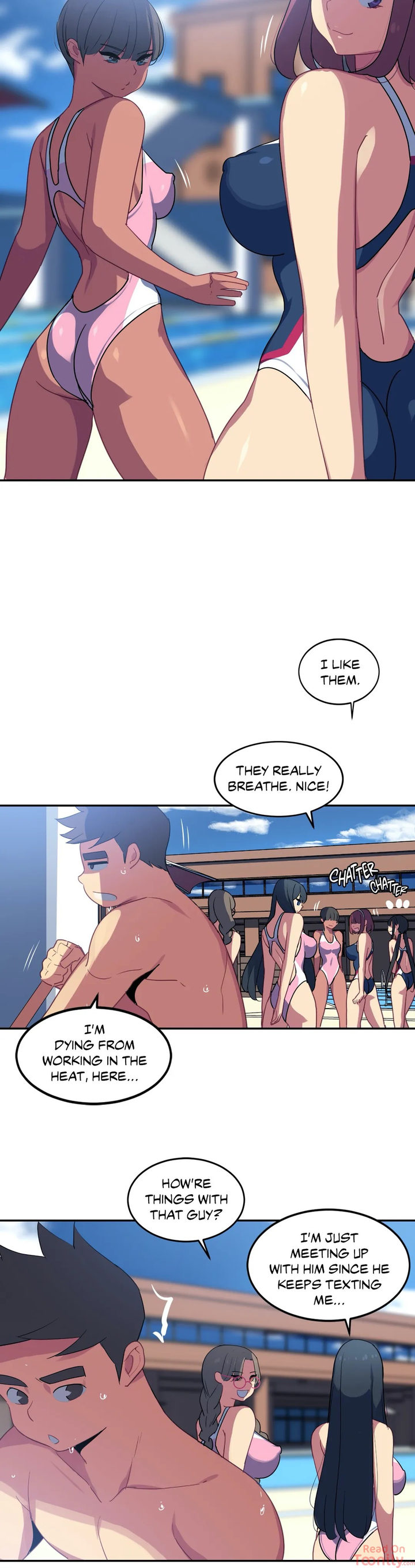 In At the Deep End page 12