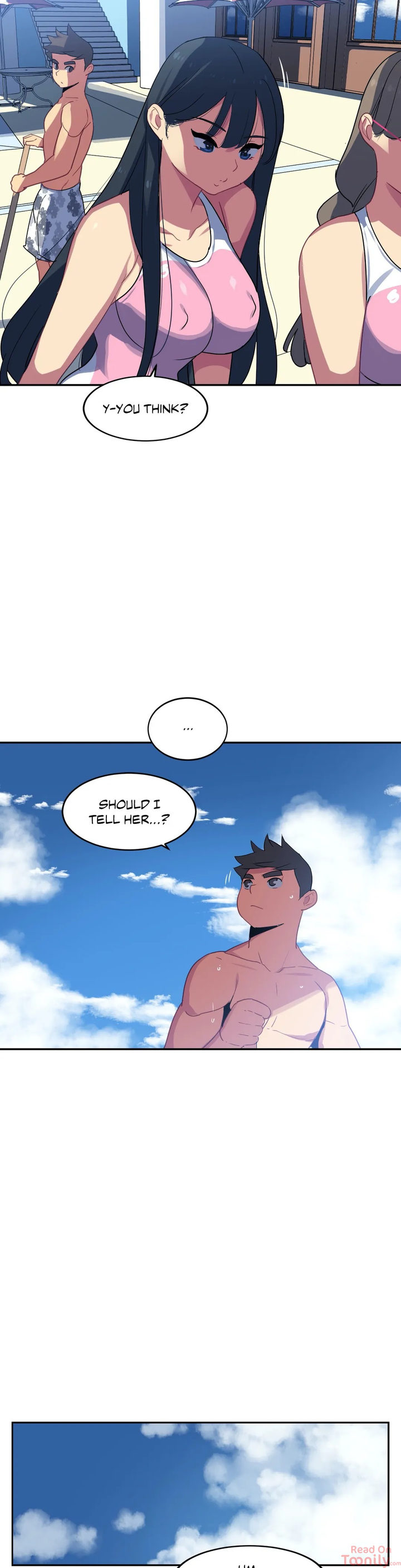 In At the Deep End page 14
