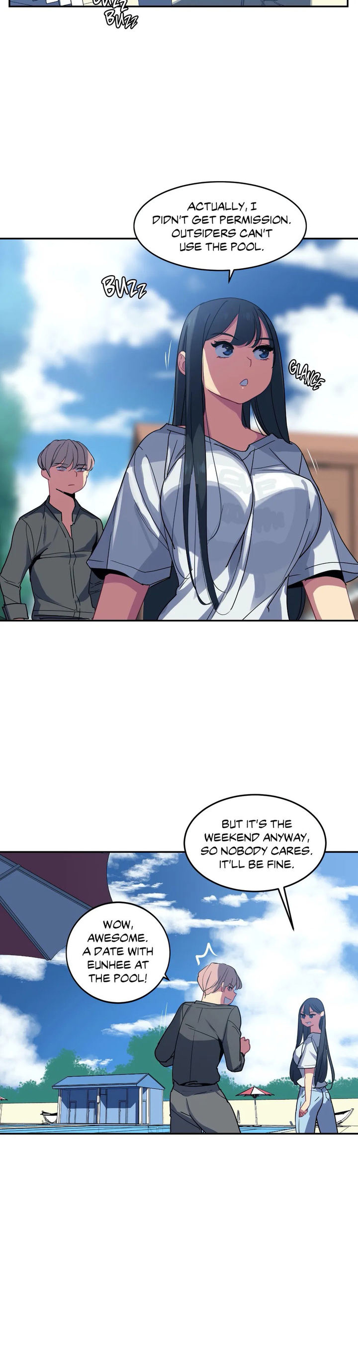 In At the Deep End page 6