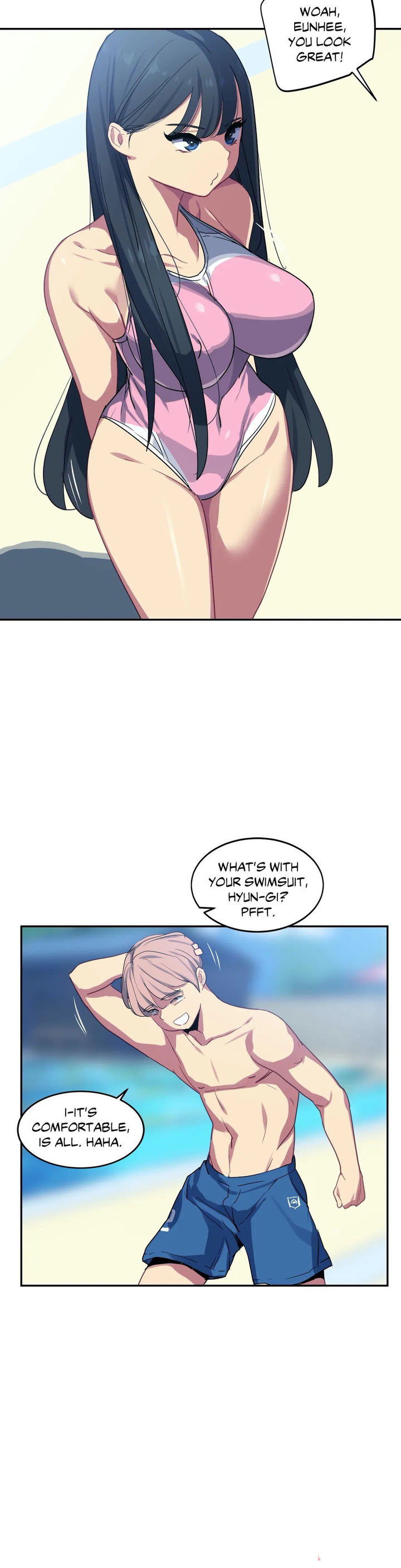 In At the Deep End page 8