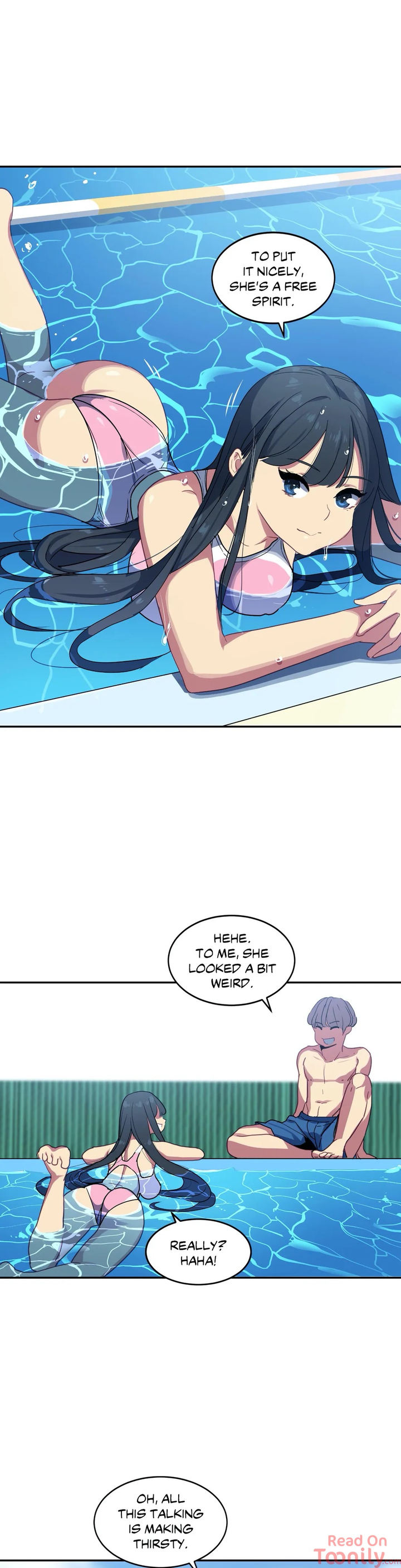 In At the Deep End page 10