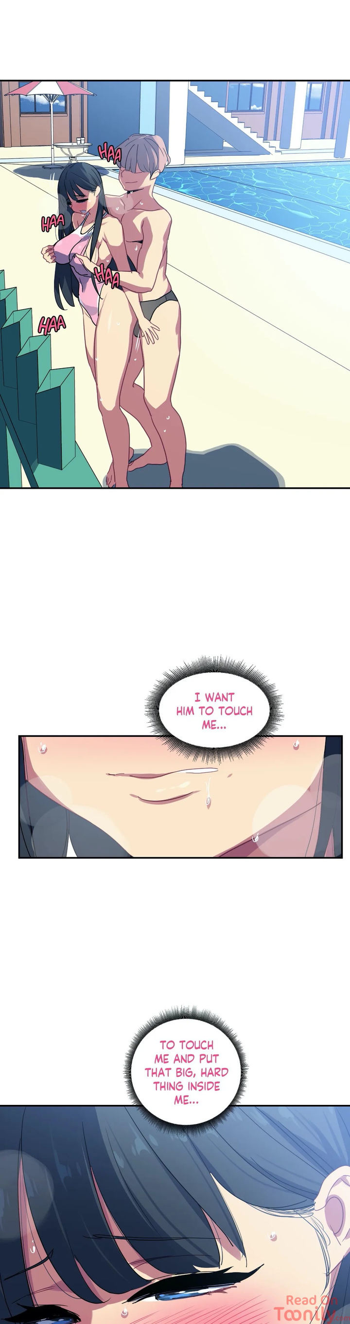 In At the Deep End page 8