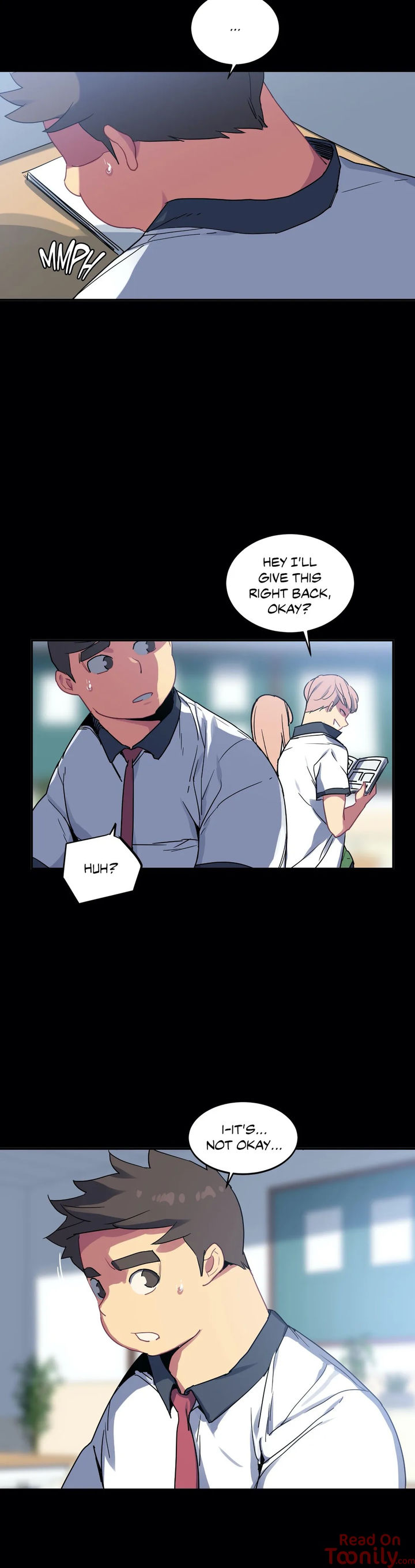 In At the Deep End page 8