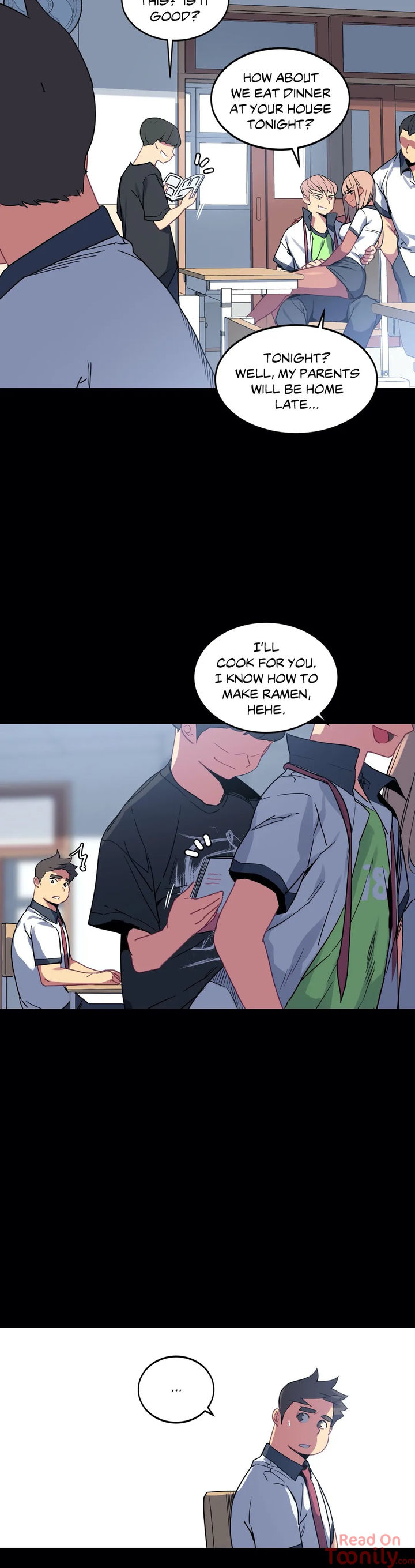 In At the Deep End page 12
