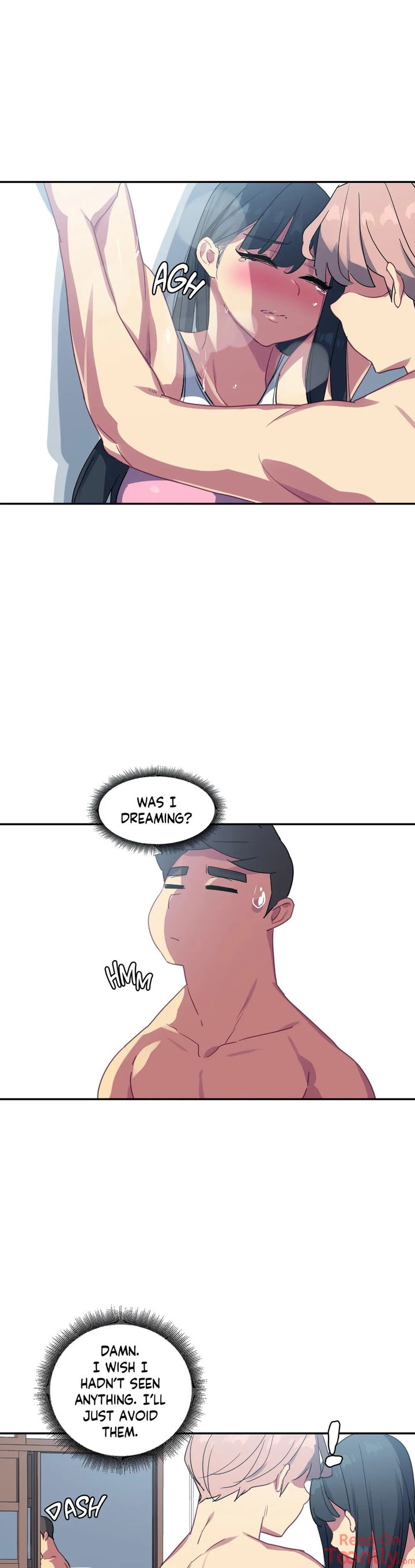 In At the Deep End page 17