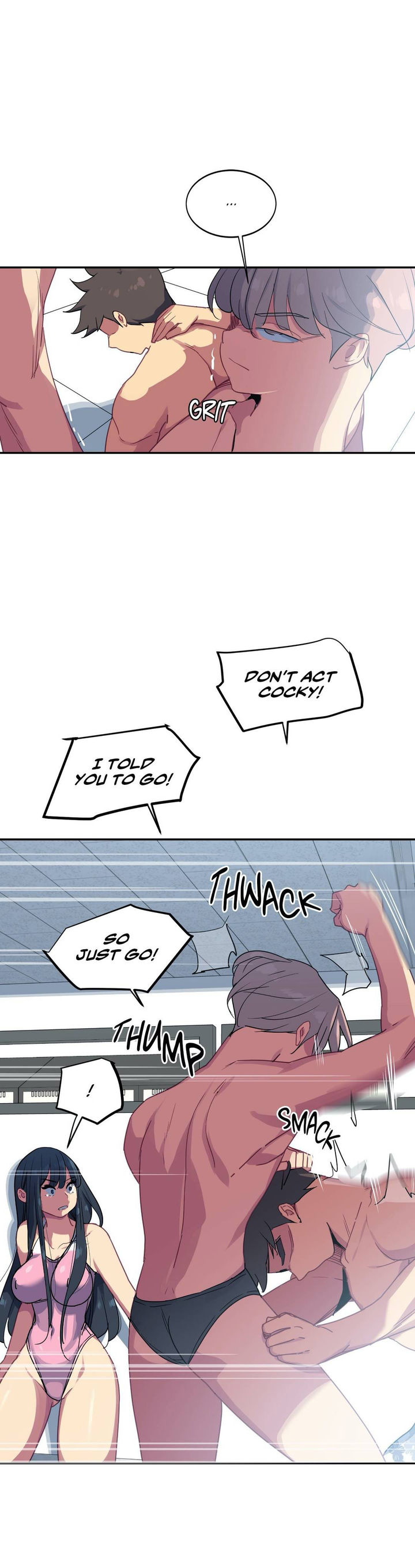 In At the Deep End page 10