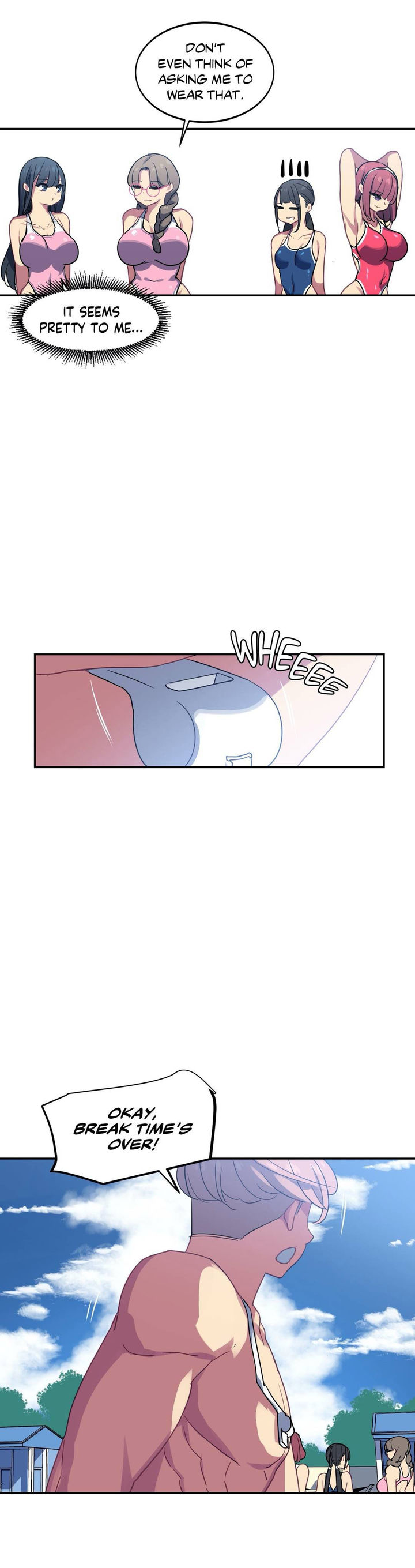 In At the Deep End page 12