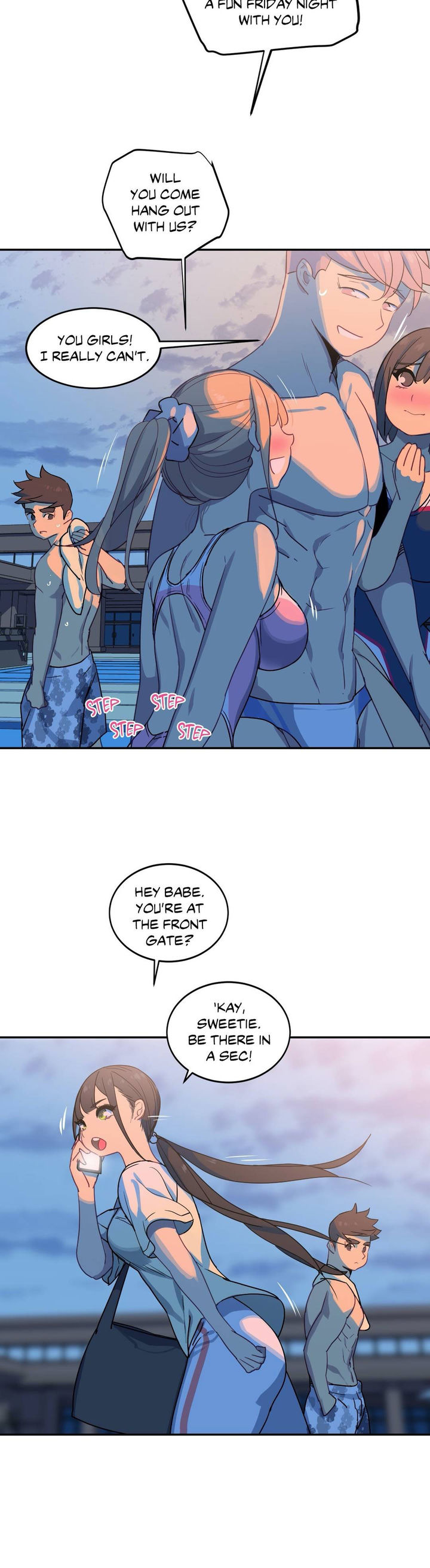 In At the Deep End page 16