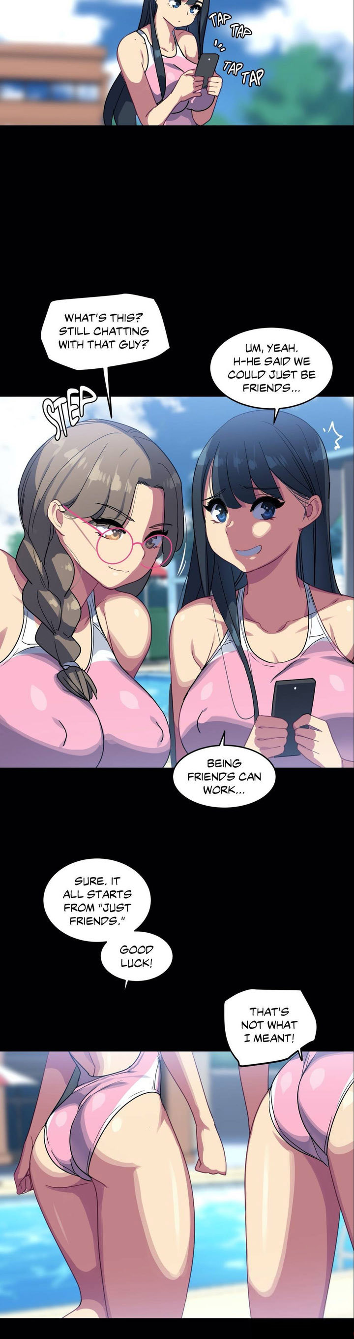 In At the Deep End page 12