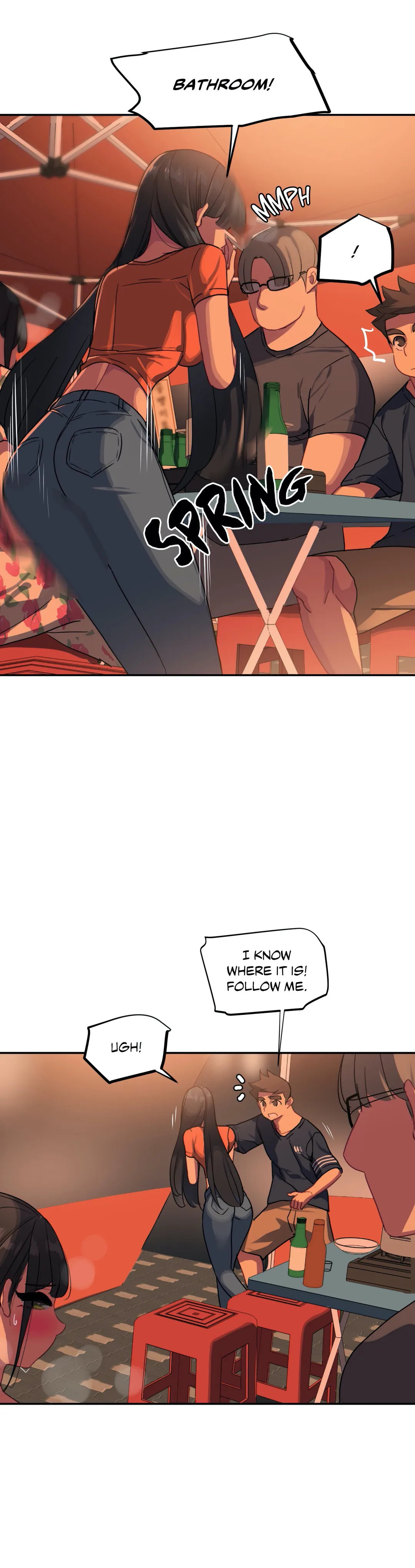 In At the Deep End page 12