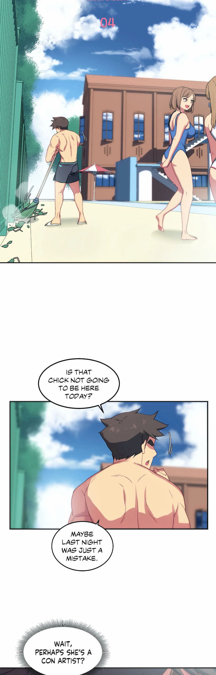 In At the Deep End page 2