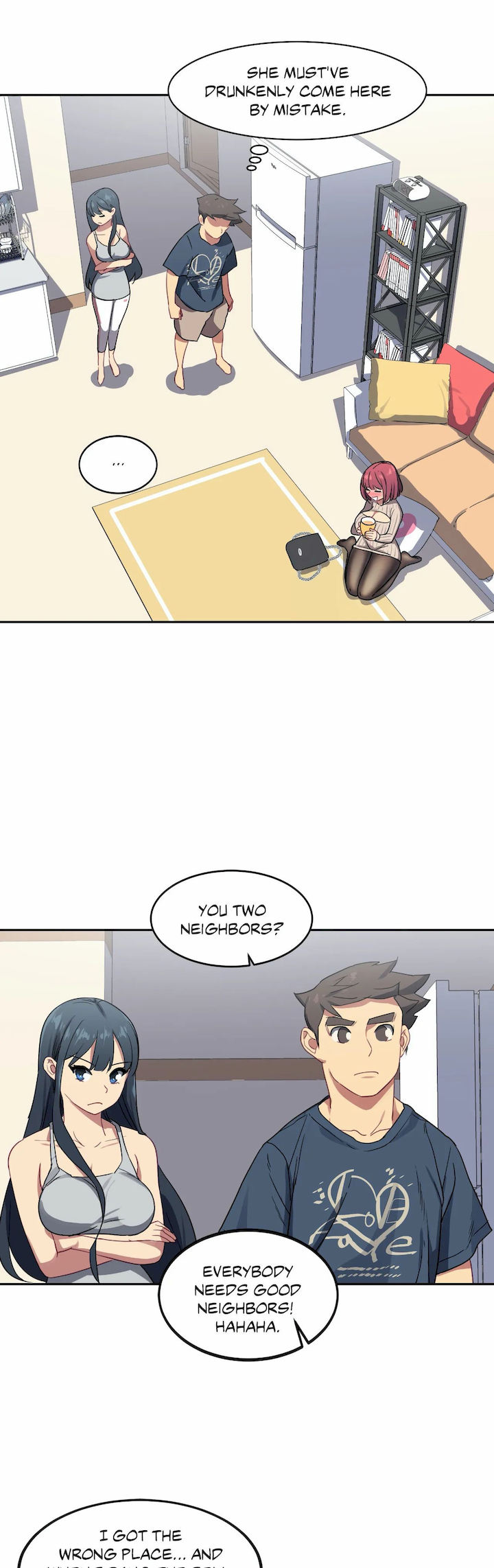 In At the Deep End page 9