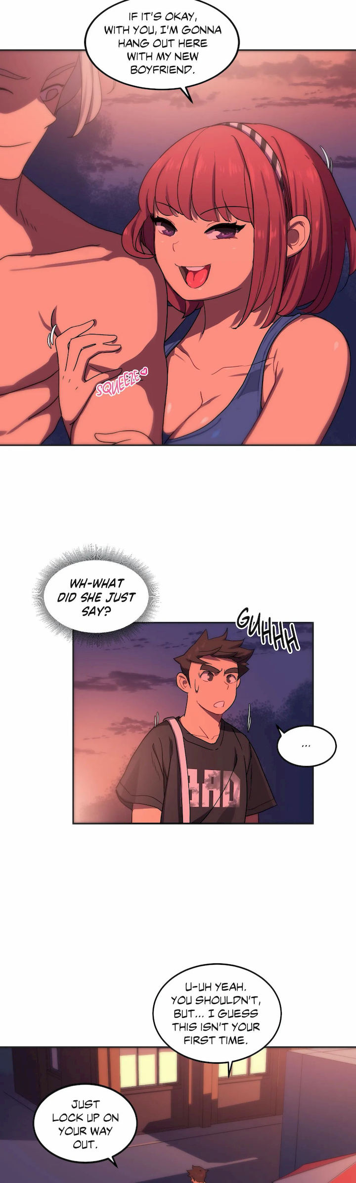 In At the Deep End page 28