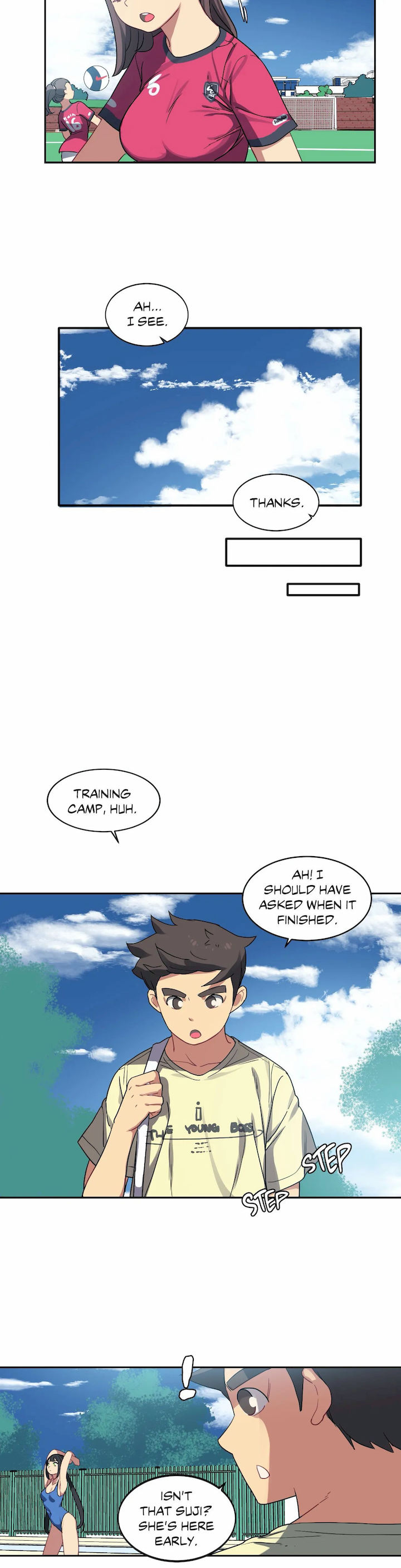 In At the Deep End page 3