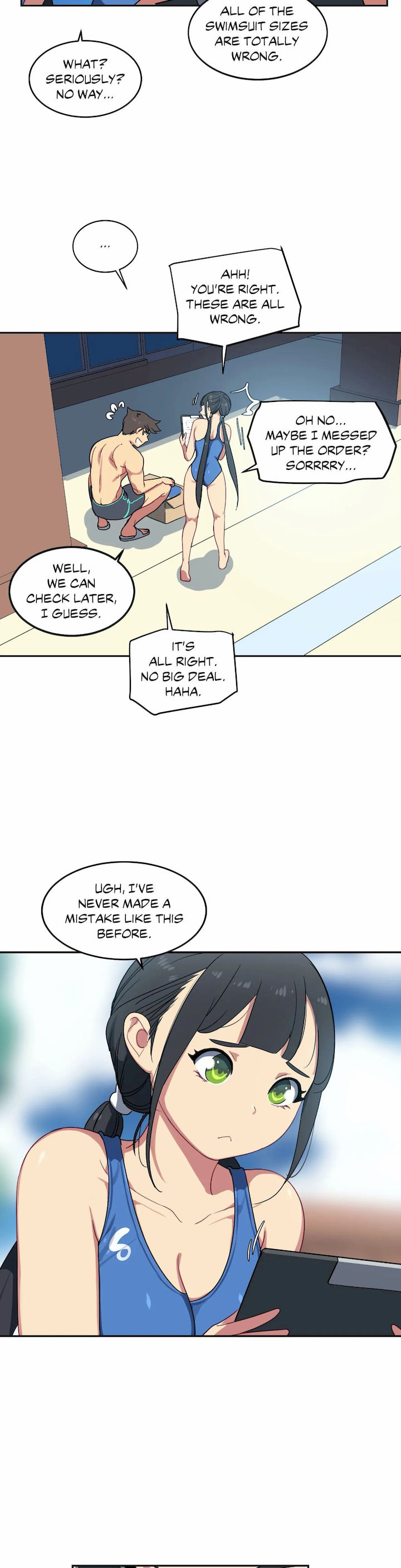 In At the Deep End page 8