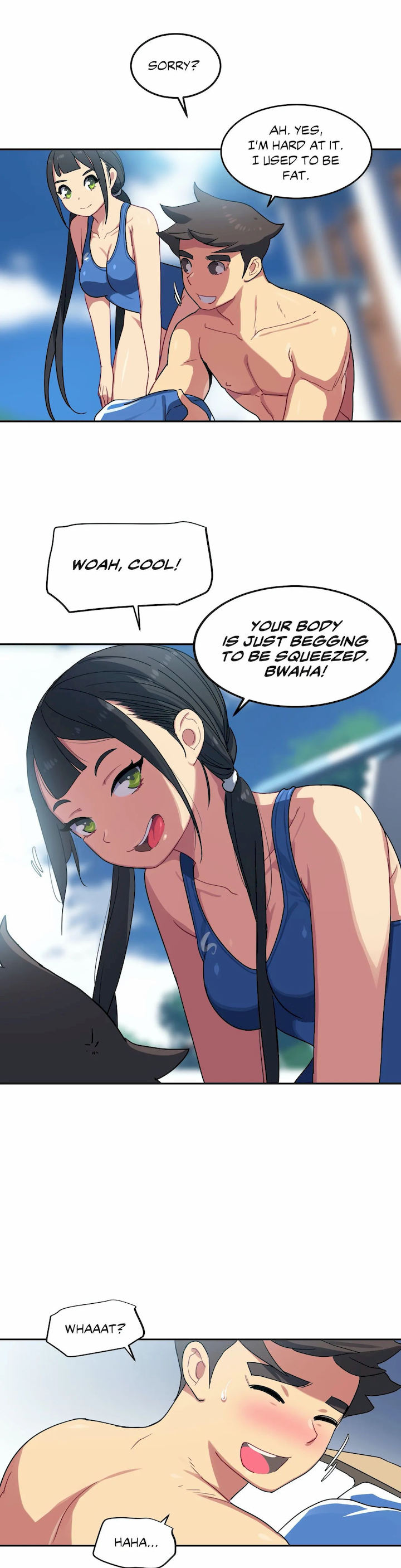 In At the Deep End page 10