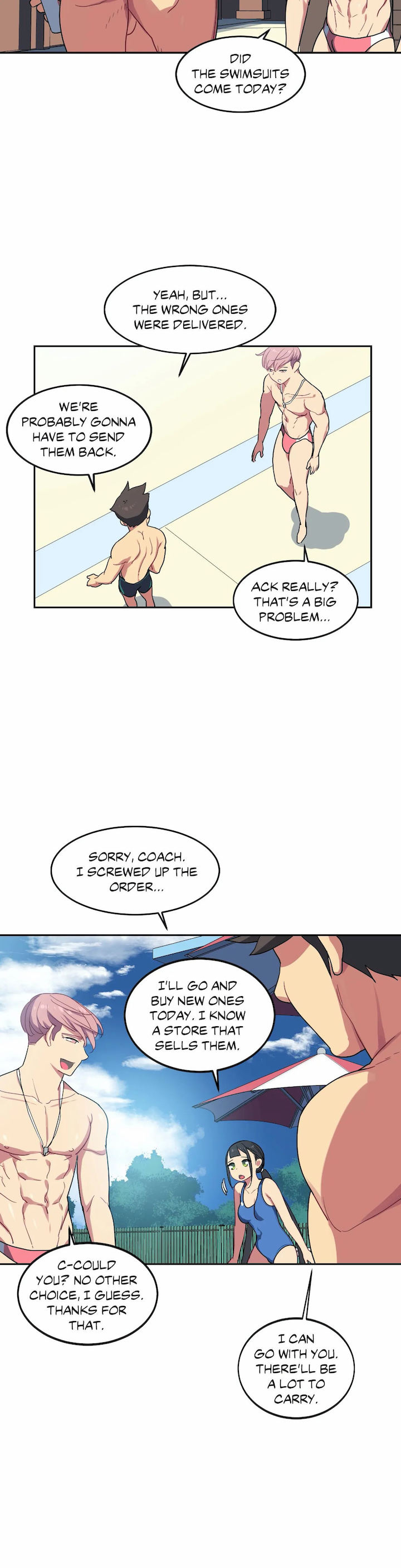 In At the Deep End page 18